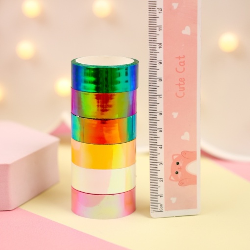Декоративный скотч "Color" 5м, в ассортименте 1 шт.