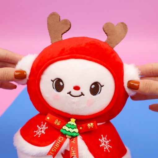 Мягкая игрушка "НГ Снеговик" 23см