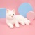 Мягкая игрушка "Кошка" белый, 30см