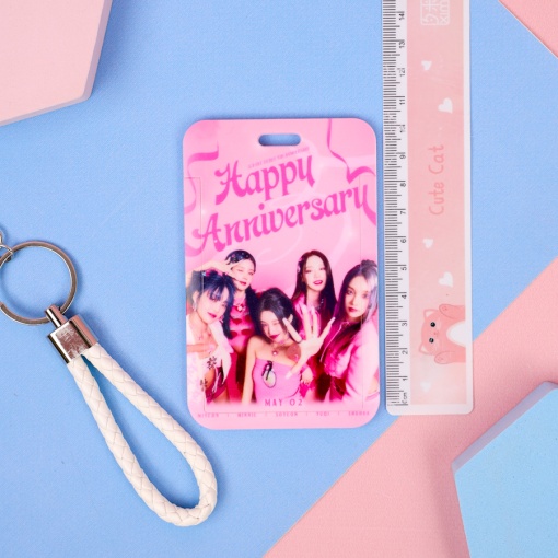 Чехол для карты "K-POP" GIDLE №2, 11х7 см