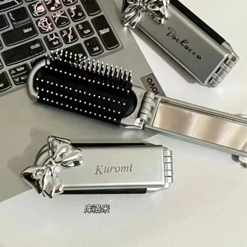 Расческа складная с зеркалом "My Mld" Куро
