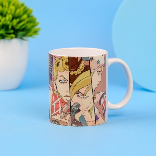Кружка "Jojo Golden Wind" 300 мл оптом со склада!