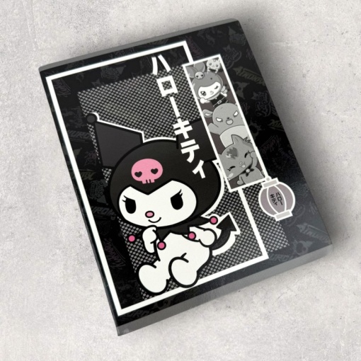 Тетрадь "Kuromi" граффити, A5, 48 листов (клетка), в ассортименте, 1шт