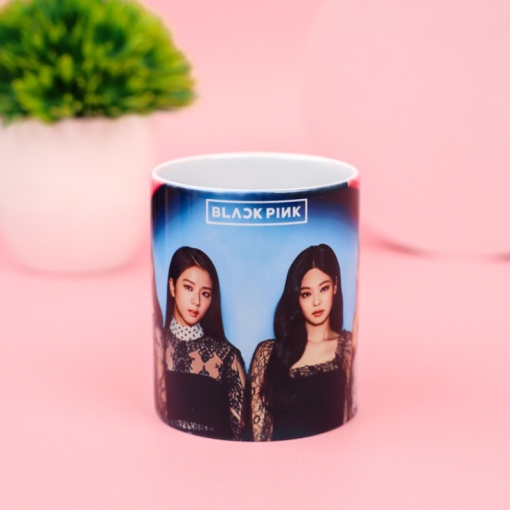 Кружка "K-pop" Black Pink №1, 300 мл оптом со склада!