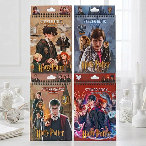 Набор блокнотов "StickerBook" Harry Potter magic collection в ассортименте 4шт