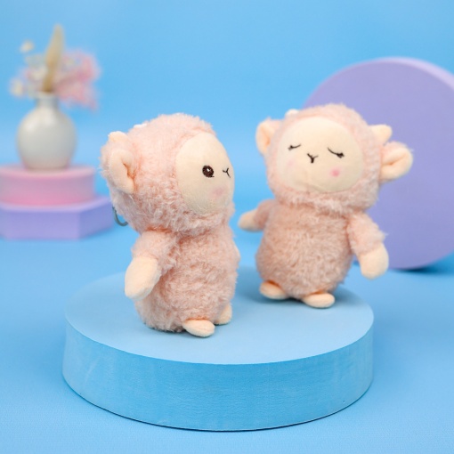 Мягкий брелок "Little Sheep" бежевый, 12см, в ассортименте 1 шт 