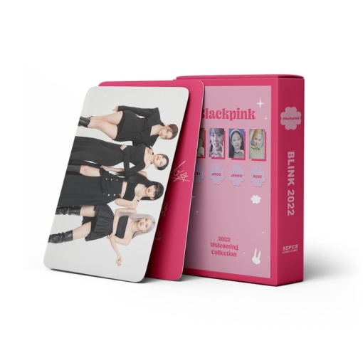Набор картонных карточек "Blackpink" №1, 55шт.