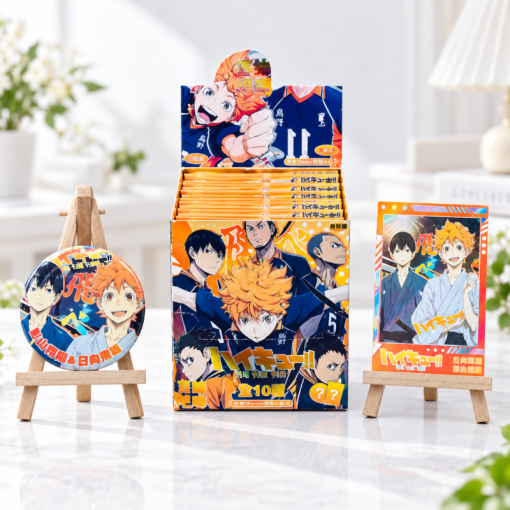 Значок Surprise "Haikyuu" Карасуно, в ассортименте 1шт