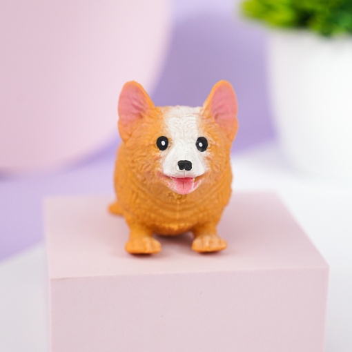 Игрушка-антистресс тянучка "Корги" 