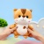 Мягкая игрушка "Белка" коричневый 25см