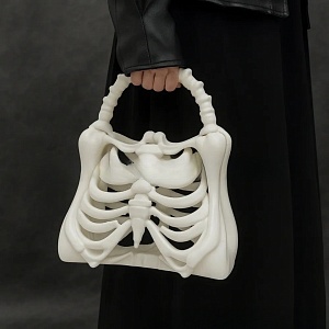 Сумка "Rib cage" белый оптом со склада в Москве