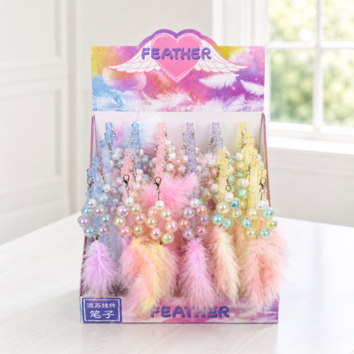 Ручка "Feather" balloons (синий), в ассортименте 1шт