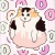 Обложка на паспорт "Fluffy" Cat, STORIZ