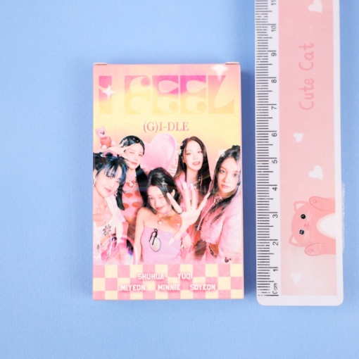Набор картонных карточек "K-pop" GIDLE, I Feel, 30шт.
