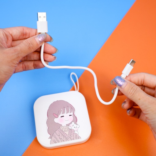 PowerBank "Девочка" (5000 mAh)