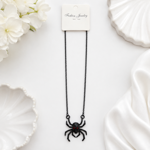 Кулон "Spider night" gothic black, 1шт