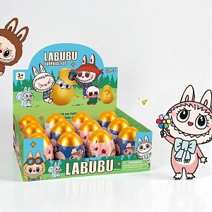 Набор игрушек Surprise "Яйцо" Labubu, в ассортименте 12шт оптом