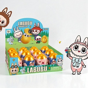 Набор игрушек Surprise "Яйцо" Labubu, в ассортименте 12шт оптом