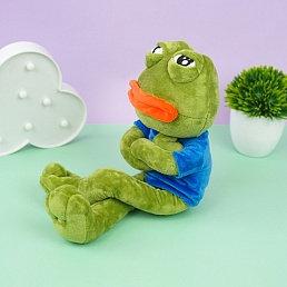 Мягкая игрушка "Pepe the Frog" 45см