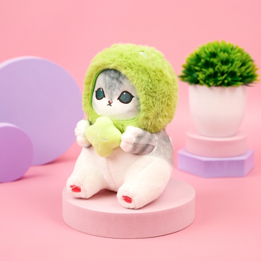 Мягкая игрушка "Котик-лягушка" 23см
